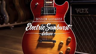 SESSION GUITARIST ELECTRIC SUNBURST DELUXE Walkthrough  Native Instruments [upl. by Enyledam]