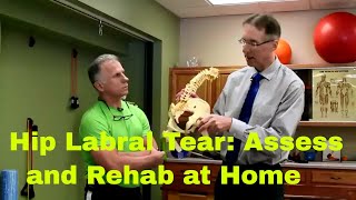 Hip Labral Tear Stretches amp Exercises  Ask Doctor Jo [upl. by Arriet]