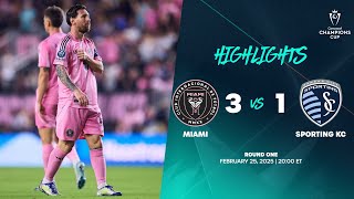 Inter Miami vs Sporting KC  2025 Concacaf Champions Cup  Round One [upl. by Htez711]