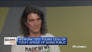 WeWork CEO WeWork is ready for an IPO [upl. by Atteuqal]