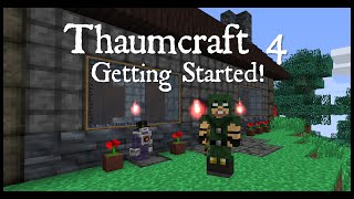 Thaumcraft 4 Getting Started Part 1 The Basics [upl. by Oirogerg]