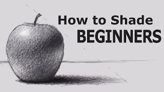 How to Shade with PENCIL for BEGINNERS [upl. by Oinesra]