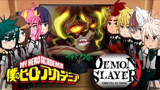 ✨BNHA students react to Demon Slayer✨read the description  Part 12 Emi Hani [upl. by Aztilem]