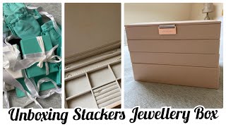 Unboxing Stackers Jewellery Box and Organising [upl. by Adali]