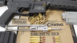 Shoot 22LR from your AR15 with CMMG conversion kit [upl. by Ariaic520]