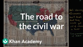 Increasing political battles over slavery in mid 1800s  US History  Khan Academy [upl. by Harlene85]