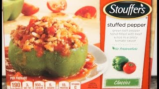 Stouffers Stuffed Pepper Review [upl. by Airad600]