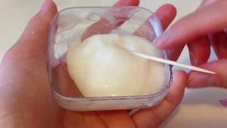 DIY Shampoo And Salt Slime [upl. by Colier]