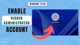 How To Enable Administrator Account In Windows 11 amp 10 [upl. by Rehteh]