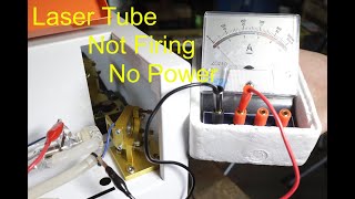 Laser Tube CO2 Has No power or Lost power What and how do I check [upl. by Donny]