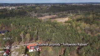 ŁÓDŹ Z LOTU PTAKA  Torfowisko Rąbień [upl. by Sokram]