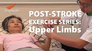 PostStroke Exercises Part 1 Upper Limb [upl. by Thenna]