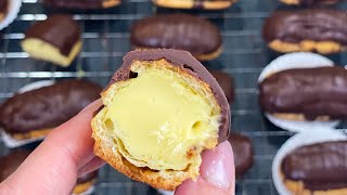 Perfect Eclairs Recipe [upl. by Drabeck]