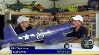 Top Flite F4U Corsair 60 ARF Review Part 2  Scoring [upl. by Thurnau91]