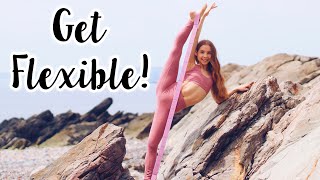 Do these 5 Stretches to get Flexible Stretch Band Stretches [upl. by Colbert558]