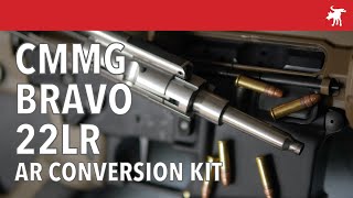 CMMG Bravo AR 22LR Conversion  Accuracy Test Shorter [upl. by Minoru54]