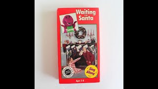 Barney Waiting for Santa 1992 VHS [upl. by Faustus389]