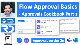 Power Automate Approval Workflow Basics [upl. by Eelana]