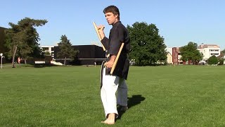 Kobudo Tonfa Kata Kihon Ichi [upl. by Asinla]