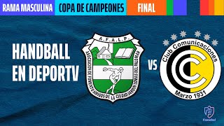 AFALP 🆚 Comunicaciones B  FINAL  Copa de Campeones  Rama Masculina  HANDBALLenDEPORTV [upl. by Eivod524]