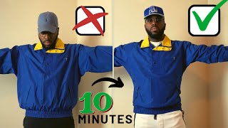 HOW TO TAILOR A JACKET In 10 Minutes  Slim A Jacket  He Sews Art [upl. by Aihsenor228]