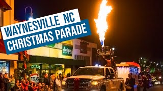 Waynesville NC Christmas Parade 2022 [upl. by Dearr240]