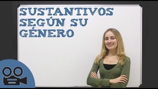 Sustantivos según su género [upl. by Evyn]