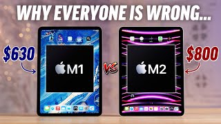 M1 vs M2 iPad Pro 2022  ULTIMATE Comparison [upl. by Drarrej]