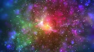 Multicolor Galaxy Motion Background 6000 Minutes Space Wallpaper Longest FREE UHD 60fps [upl. by Mac155]