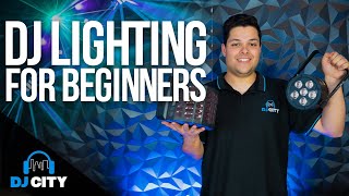 A Beginners Guide to DJ Lighting  EVERYTHING You Need to Know [upl. by Vachil]