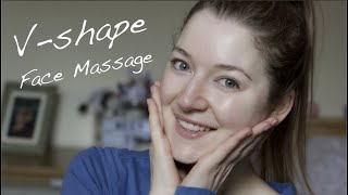 Get Vshape Face in 2 Months  Face Massage Tutorial amp Challenge [upl. by Ravahs]