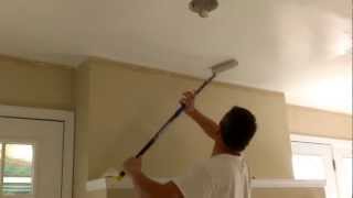 How to paint ceilings in 10 minutes [upl. by Tanny]