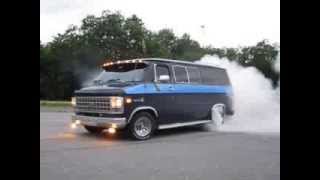 1983 Chevy Sport Van Burnout [upl. by Denver]