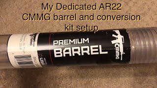 CMMG Dedicated 22LR AR15 amp Accuracy [upl. by Ayom473]