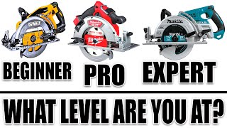 We RANKED Every CIRCULAR SAW From BEGINNER LVL To EXPERT LVL What Level Are You [upl. by Oluap]