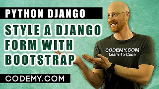 Style Django Forms With Bootstrap  Django Blog 5 [upl. by Veneaux]