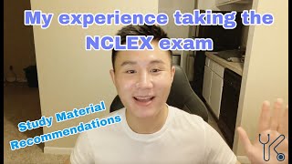 My NCLEX Exam experience  Study Materials [upl. by Rednaxela]