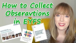 Collecting Observations in EYFS [upl. by Mame]