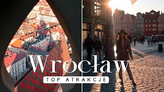 TOP 10 atrakcji we WROCŁAWIU  Co zobaczyć we Wrocławiu [upl. by Alaek]