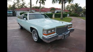 This 1980 Cadillac Coupe De Ville was Built in the True American Style  V8 Full Frame and Chrome [upl. by Dessma306]