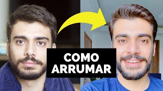 COMO ARRUMAR CABELO MASCULINO  CABELO CAPACETE HOMEM  ALEX CURSINO [upl. by Apul]