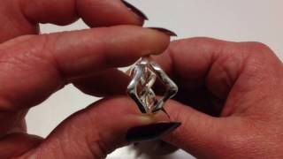 4 BANDS PUZZLE RING SOLUTION [upl. by Buford]