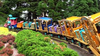 Casey Jr Circus Train at Disneyland Paris  Two Full POV Rides 62021  Le Petit Train Du Cirque [upl. by Donall430]