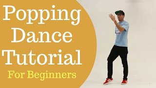 Popping Dance Tutorial For Beginners  Pop And Lock Basics [upl. by Collier]