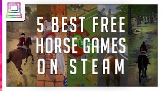 5 Best Free Horse Games On Steam [upl. by Winnifred]