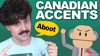 All aboot Canadian accents [upl. by Essilrahc55]