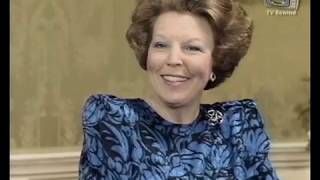 Beatrix en Claus interview 25 jarig huwelijk  NOS 1991 [upl. by Lyns582]