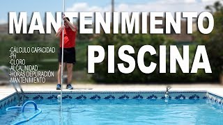 Mantenimiento de piscinas  Cómo limpiar una piscina  Parte 1 [upl. by Pulling]