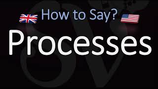 How to Pronounce Processes CORRECTLY Meaning amp Pronunciation [upl. by Acemaj]