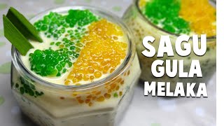 Sagu Gula Melaka  Resepi Mudah Dan Ringkas  Menu Wajib [upl. by Thornton]